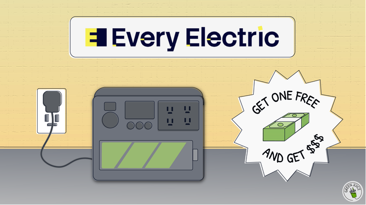 Every Electric will pay you to use a battery
