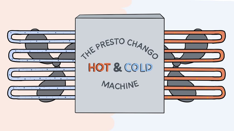 The Presto Chango Hot 'n' Cold Machine