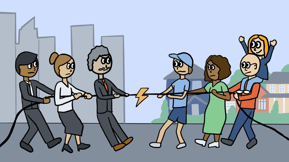 Power to the people, for the people, by the people