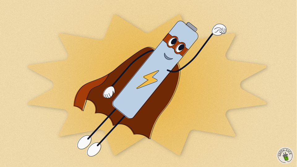 Batteries will save the world